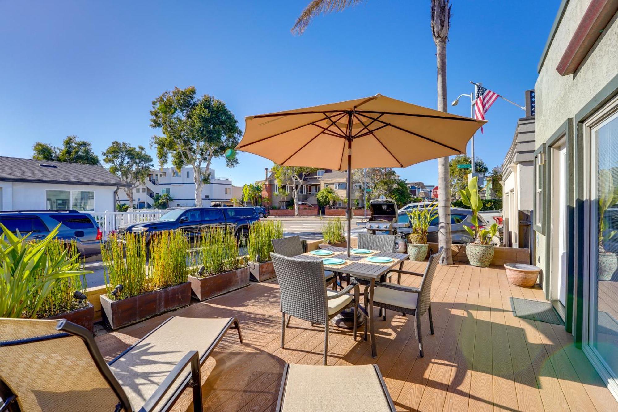 Stunning Beach Home - Large Patio, Parking, Ac & Dog Friendly! San Diego Exteriör bild